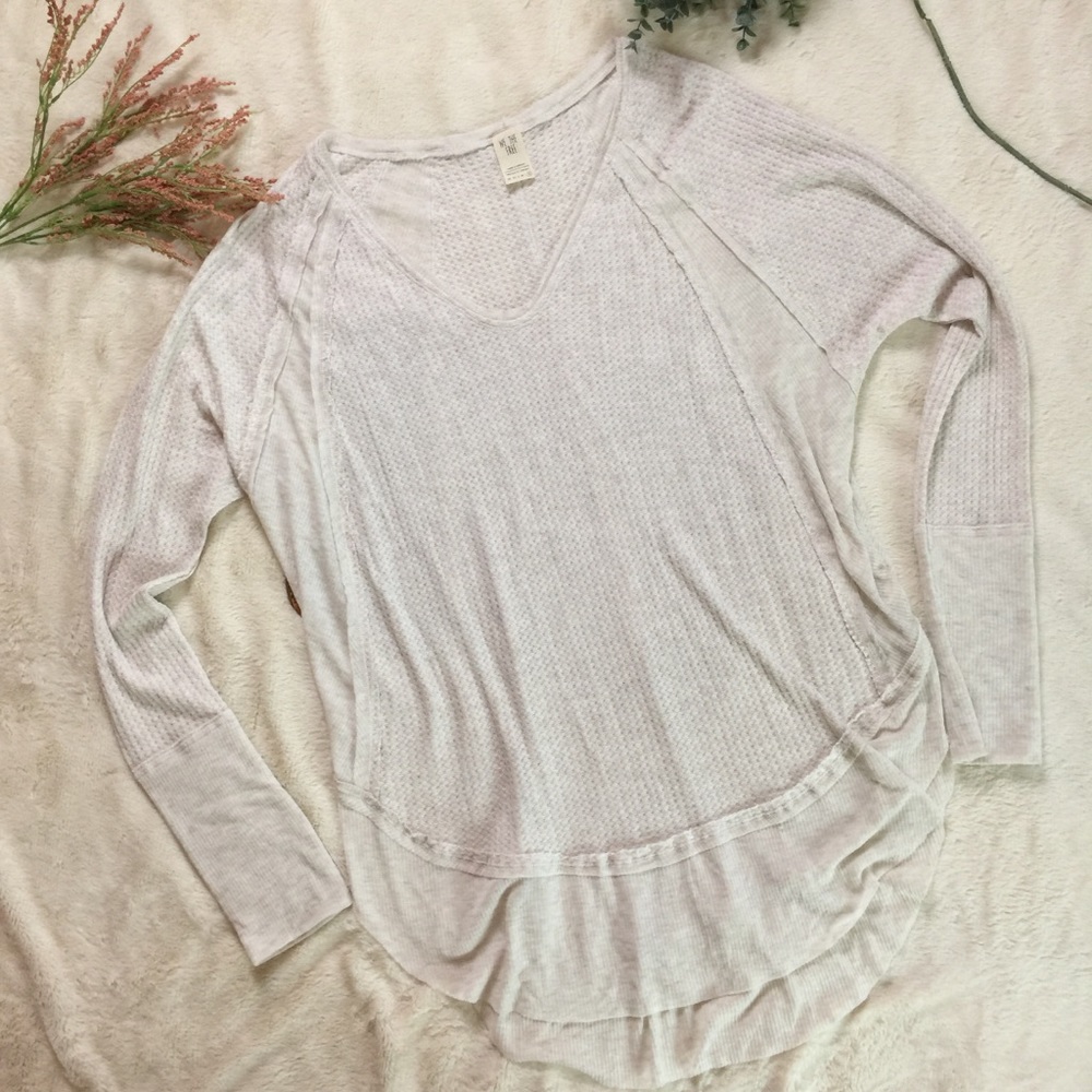 Free people waffle thermal top